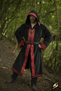 Wizard Robe - Black / Red