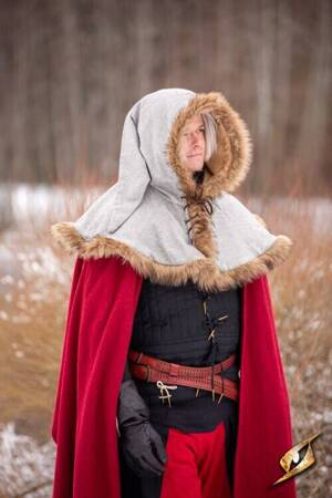 Fimbul Hood - Wool - Misty Grey