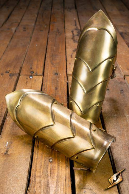 Illumine Bracers - Brass