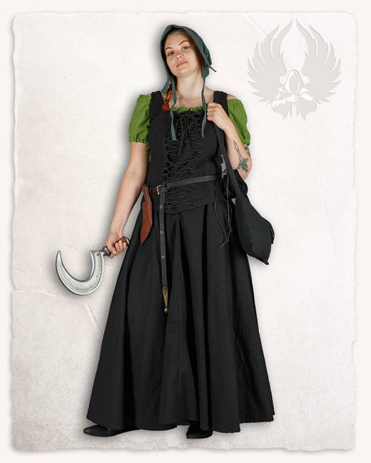 Jonas Shoulder Bag black - płócienna torba na ramię