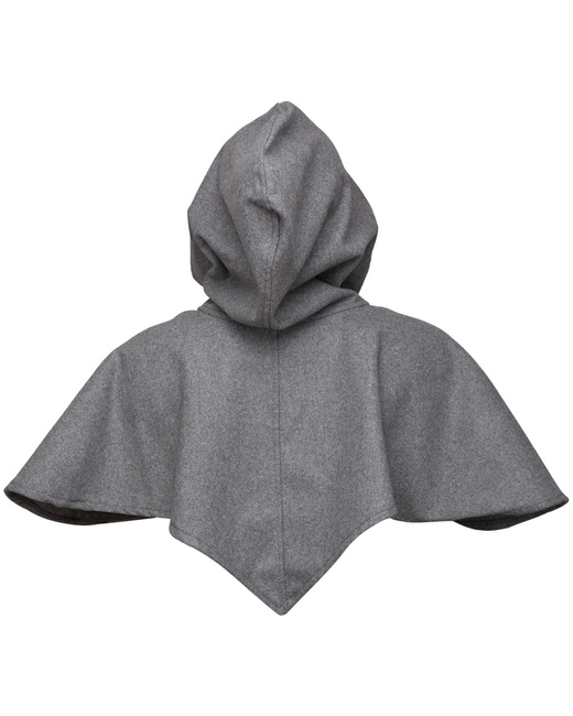 Ceres Hood Wool - Grey - kaptur wełniany
