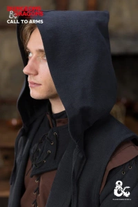 Dungeons & Dragons - Ranger Coat - Black - bawełniana opończa