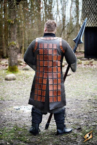 Leather Brigandine - Brown