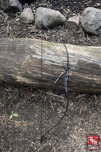 RFB Bow S black - Łuk larpowy ~25 lbs@28
