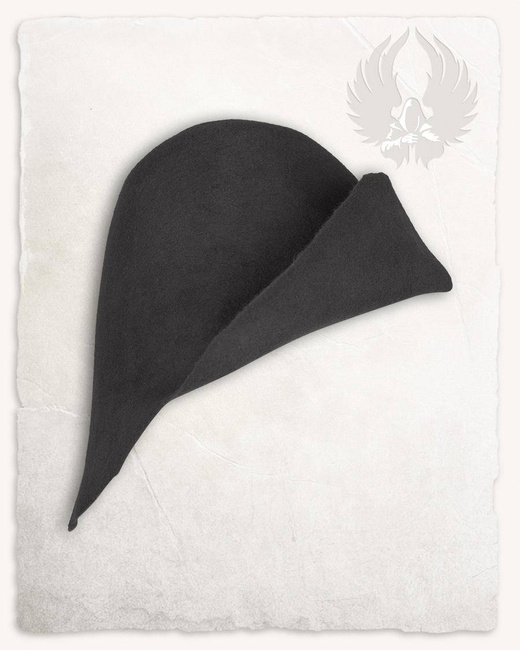 Bruno Felthat Grey - czapka średniowieczna, kapelusz filcowy