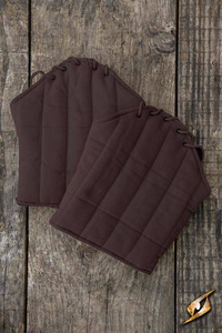 Short Sleeves Gambeson Warrior - Brown