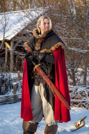 Knights Scabbard Brown/Dark Brown 75 cm - pochwa na miecz larpowy