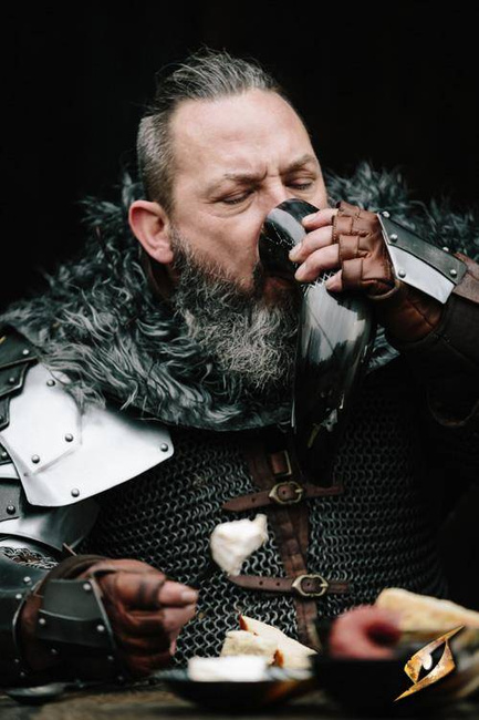 Chieftain drinking horn 0,5 L - Dark