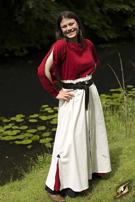 Battle Skirt - Off White (unisex)