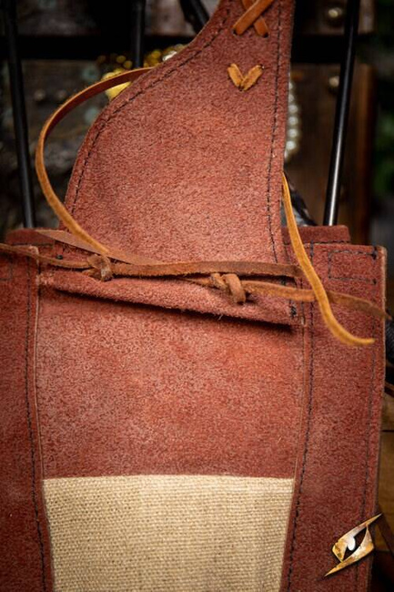 Imperial Quiver - Suede - Brown- Kołczan do strzał larpowych
