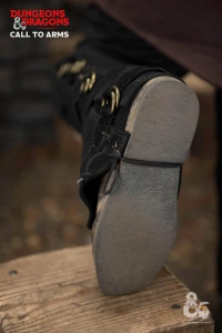 Dungeons & Dragons - Leather Gaiters Type 3 - Black