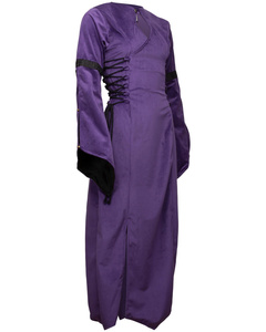 Antaris Dress Velvet - Purple - aksamitna suknia 
