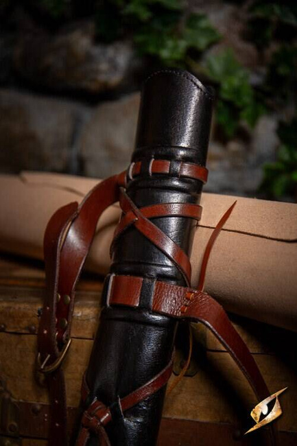 Knights Scabbard Black/Dark Brown 75 cm - pochwa na miecz larpowy