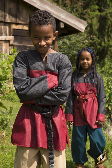 Tunic Samy -  Epic Black/Dark Red