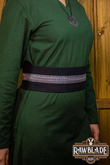 Jeanne fabric belt - Black