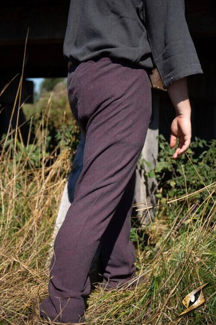 Pants Arvid - Burgundy Grey