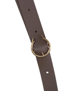 Guerrero belt bag with belt - Brown - skórzana kaletka + pasek