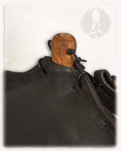 Bruna Water Bottle - Black - bukłak, butelka na wodę