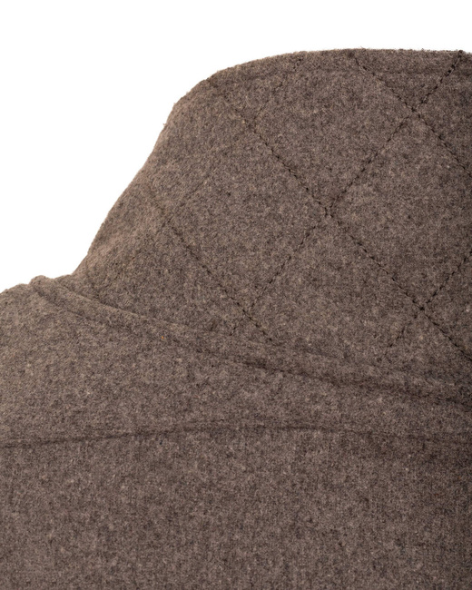 Ceres Cloak Wool - Grey - płaszcz wełniany