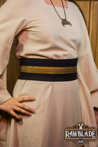 Jeanne fabric belt - Black