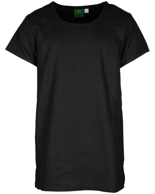 Basic Tunic Canvas - Black - bawełniana tunika