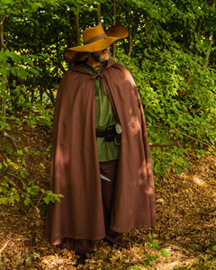 Harun Cloak Canvas Brown- płócienna opończa