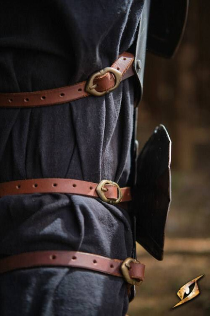 Captain Leg Protection - Polished Steel