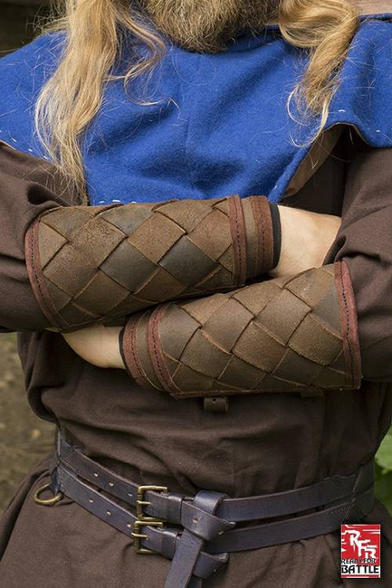 RFB Viking Bracers - Brown