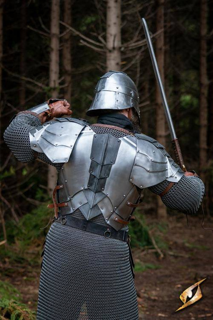 Dreki Pauldrons-Matte Polish/Epic Dark