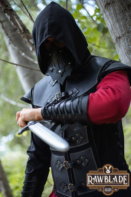 Jittu Jan Armoured Jerkin - Black