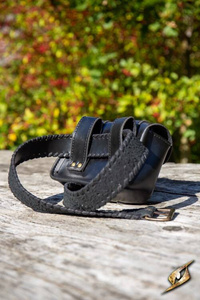 Warrior Bag - Faux Leather - Black - Large