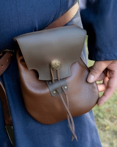 Guerrero belt bag - Brown - skórzana kaletka