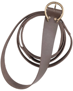 Guerrero belt bag with belt - Brown - skórzana kaletka + pasek