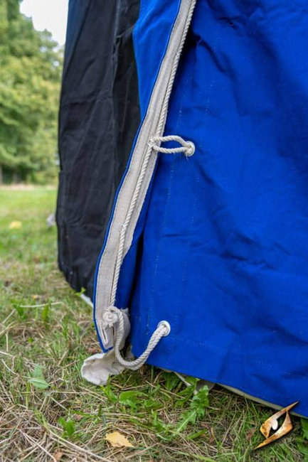 Marquee Tent - 5x8m - Epic Black/Lapis Blue