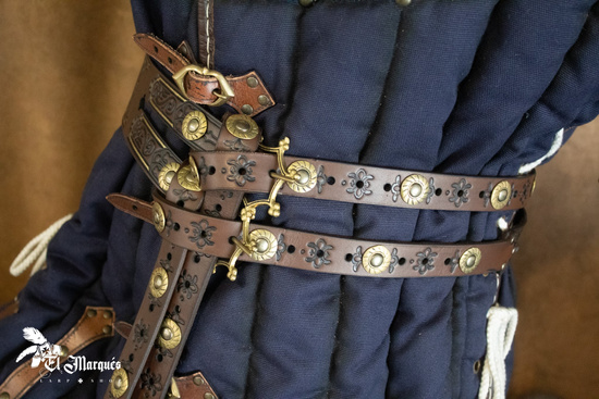 Imperial belt - Brown - skórzany pas