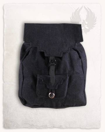 Borchard Backpack black - płócienny plecak