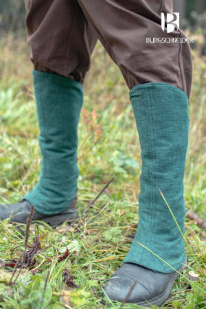 Gaiters Nares - Green - płócienne czapsy
