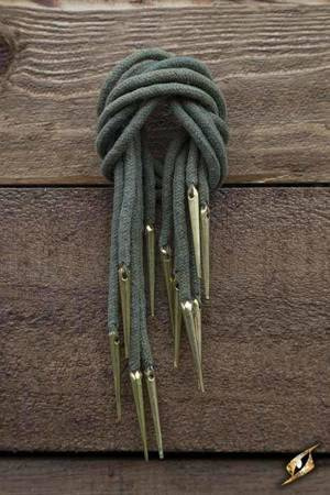 Tie Strings W. Points - Dryad Green