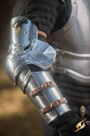 Captain Arm Protection - Polished Steel