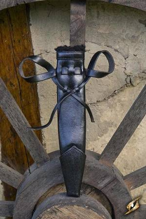 Full Scabbard Dagger - Black