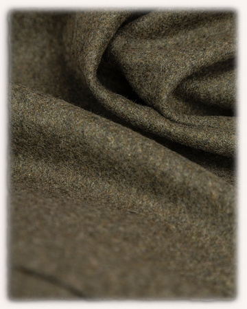 Wool fabric 380g/m² - Olive - tkanina wełniana
