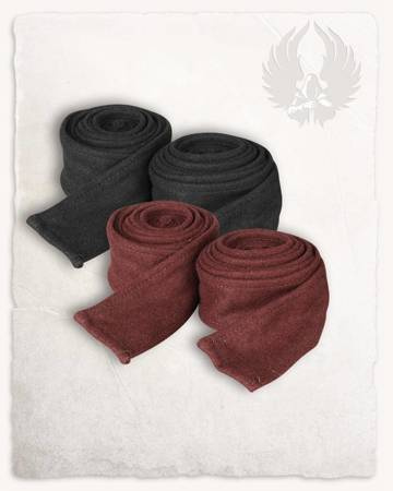 Hamond Arm Wraps Wool Brown - wełniane owijacze na przedramiona