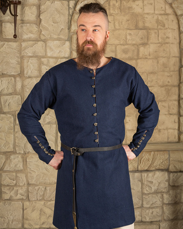 Rafael Tunic Wool Blue - wełniana tunika
