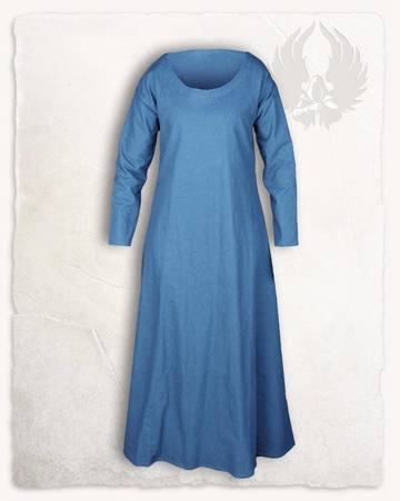 Lenora Ladies Tunic Premium Canvas Light Blue - płócienna szata