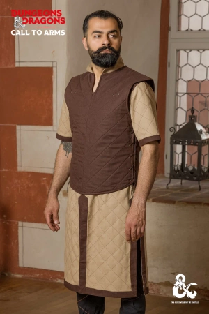 Dungeons & Dragons - Fighter Vest - Brown