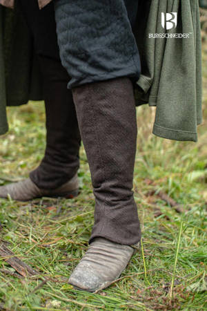 Gaiter Seran - Brown - wełniane czapsy