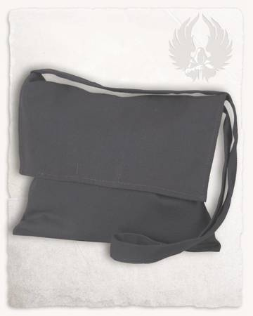 Jonas Shoulder Bag grey -  płócienna torba na ramię