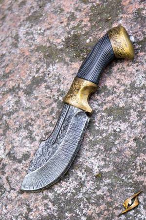 Hunters Knife - Dark - 21 cm