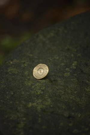 Gelia Button Bronze - guzik z brązu