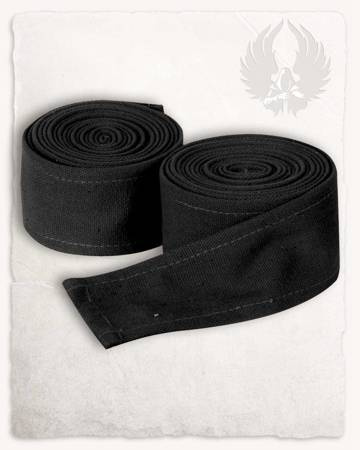 Hamond Arm Wraps Canvas Black - płócienne owijacze na przedramiona